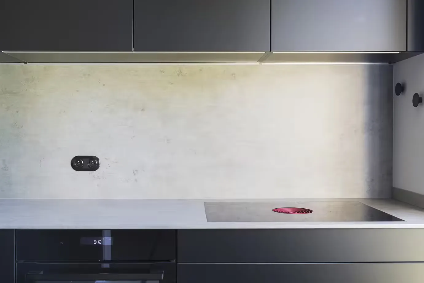 Kitchen Schüller C · Praha 4 - 2020 · matt lacquer and flat renovation — photograph 10
