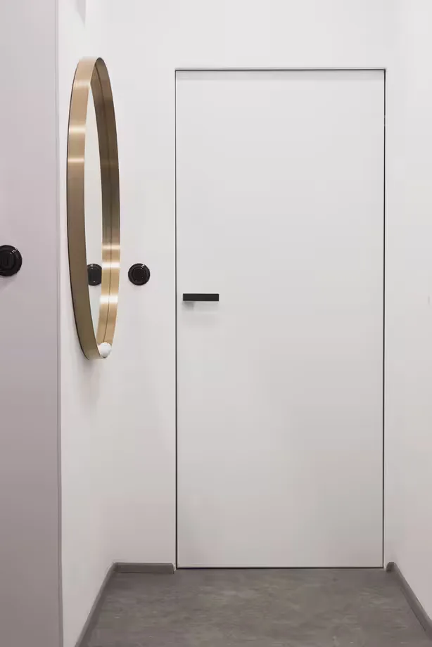 Kitchen Schüller C · Praha 4 - 2020 · matt lacquer and flat renovation — photograph 2